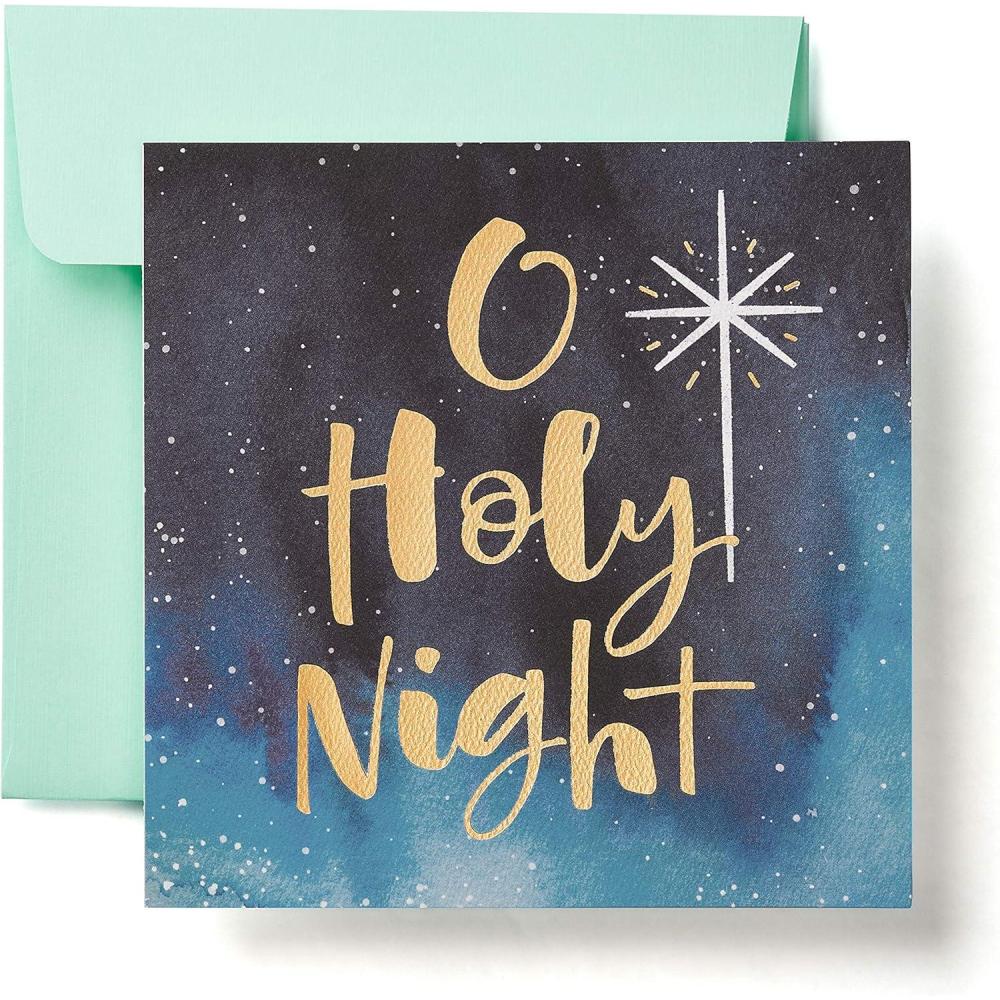 imageAmerican Greetings Carte de vux de Nol religieux pour la Sainte NuitCarte de Nol