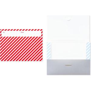 American Greetings Lot de 12 porte-cartes cadeaux de Noël, bonhomme en pain d&rsquo;épices, Père Noël et cadeaux(GCH Enveloppe Rouge Bleu 12 carats)