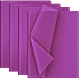 Découpage papier de soie 28 feuilles format 50x70cm Dark Violet