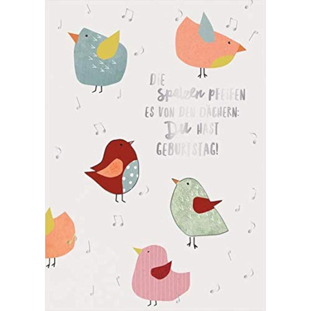 imageCarte de vux originale pour anniversaire carte musicale avec son chanson We will rock you Dont worry be happy