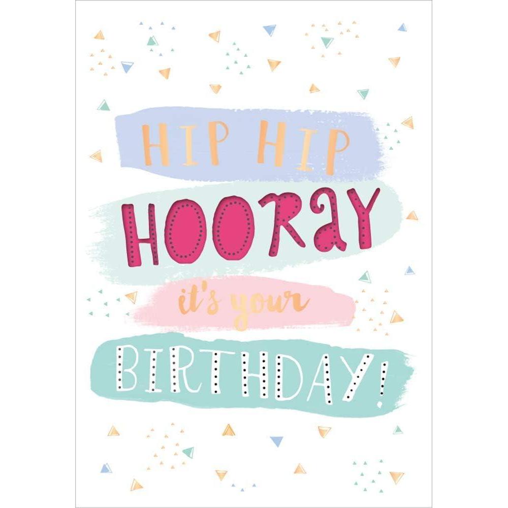 imageCarte de vux originale pour anniversaire carte musicale avec son chanson We will rock you Hip hop Hooray