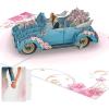 Pop-Up 3D Voiture de Mariage