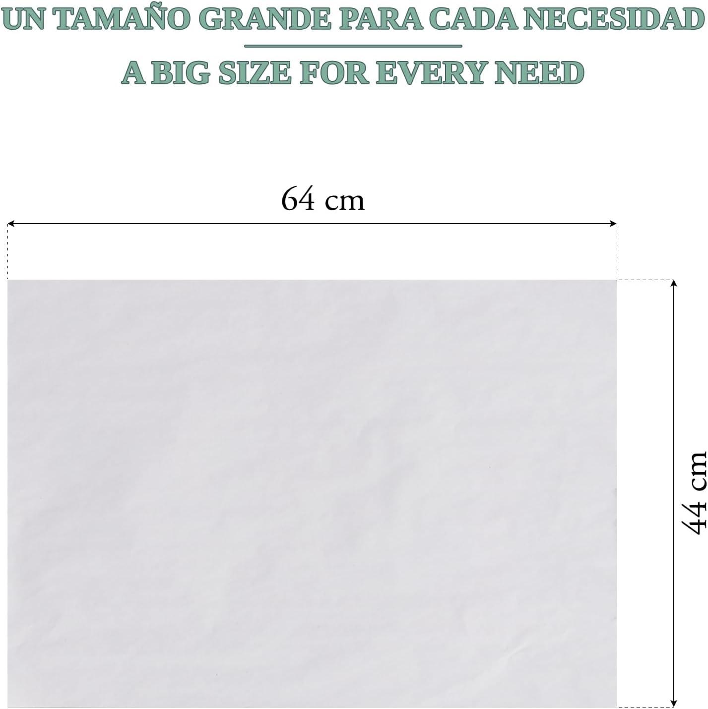 imagePapier de Soie Blanc 64x44cm 200g papier soie emballage kit dmnagement tissue paper remplissage decoratif wrapping paper