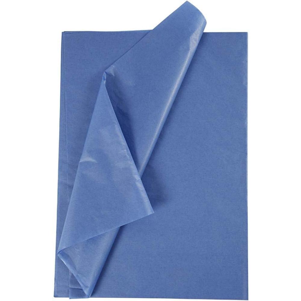 imageCreativ Papier de soie bleu Taille unique Lot de 2Taille unique