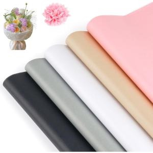 200 Feuilles Papier de Soie 20x29cm en 5 Couleurs – Noir, Blanc, Rose Pour DIY, Décoration et Loisirs Créatifs(200 Feuilles  20x29cm  5 Couleurs)