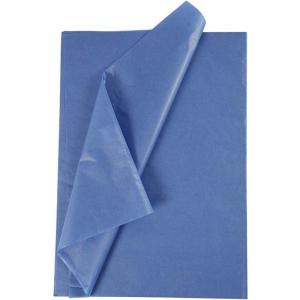 Creativ Papier de soie, bleu, Taille unique (Lot de 2)(Taille unique)