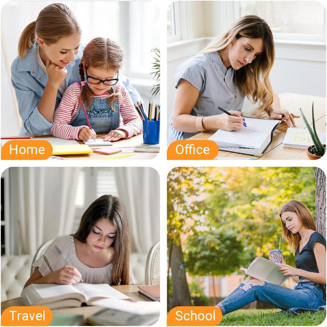 image8 Pices Petit Carnet de Notes de Poche 76x126 cm A7 Petit Cahier Spirale Color 50 Pages Lignes25 Feuilles Mini Cahier pour Fournitures Scolaires Mmos en Dplacement Lcole les Voyages
