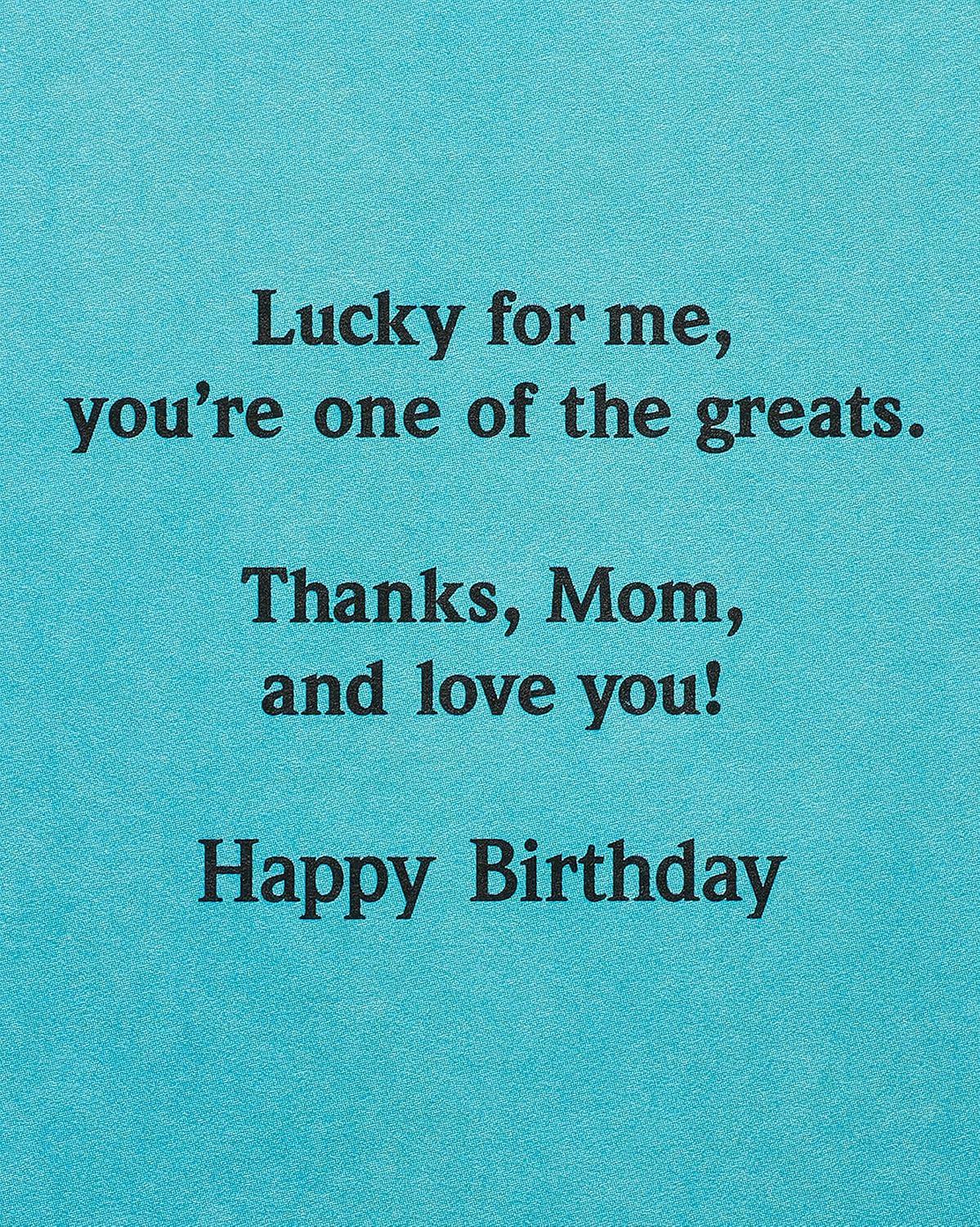 imageCarte danniversaire amusante pour mamanGood Mom