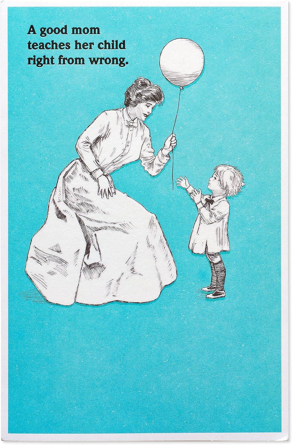 imageCarte danniversaire amusante pour mamanGood Mom