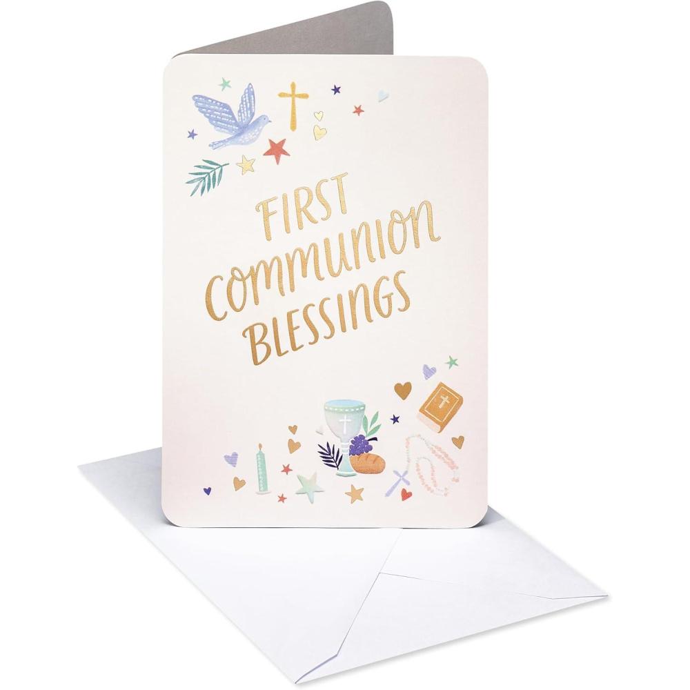 imageAmerican Greetings Carte de premire communion Bndiction du Seigneur
