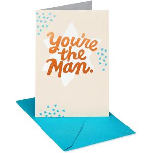 American Greetings Carte Bat Mitzvah (Mazel Tov)(You&rsquo;re The Man LTG)