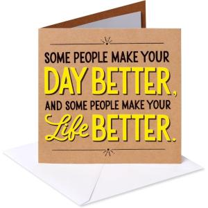 American Greetings Carte de remerciement (Day Better)