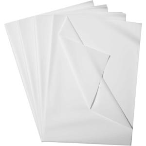 120 Feuilles de Papier de Soie Blanc de 50 x 70 cm, Feuilles Papier de Soie Sans Acide, papier d’emballage, papier d’emballage et de coupe décoratif pour Festival Emballage Cadeau, bricolage